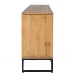 Studio Copenhagen Buffet Flox II - Placage en bois véritable / Métal -Chêne / Noir 19 Studio Copenhagen Buffet Flox II - Placage en bois véritable / Métal -Chêne / Noir -Meubles de salon Soldes 1000218135 210901 08134800023 DETAILS P000000001000218135