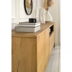 Studio Copenhagen Buffet Flox II - Placage en bois véritable / Métal -Chêne / Noir 21 Studio Copenhagen Buffet Flox II - Placage en bois véritable / Métal -Chêne / Noir -Meubles de salon Soldes 1000218135 211020 141438000049 DETAILS P000000001000218135