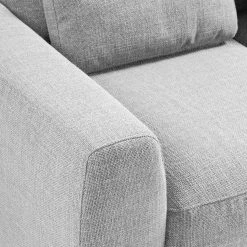 Studio Copenhagen Canapé d’angle Willows III - Tissu Amila: Gris clair - Méridienne courte à droite (vue de face) -Meubles de salon Soldes 1000218223 201215 18330500322 DETAILS P000000001000218223