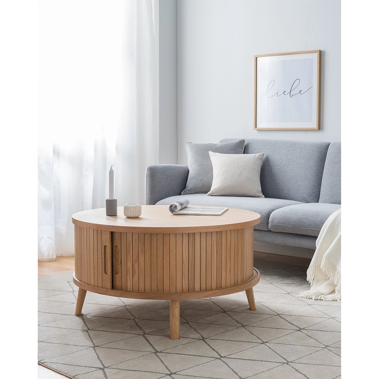 Mørteens Table basse Hanck - Partiellement en chêne massif 8 Mørteens Table basse Hanck - Partiellement en chêne massif – Image 6