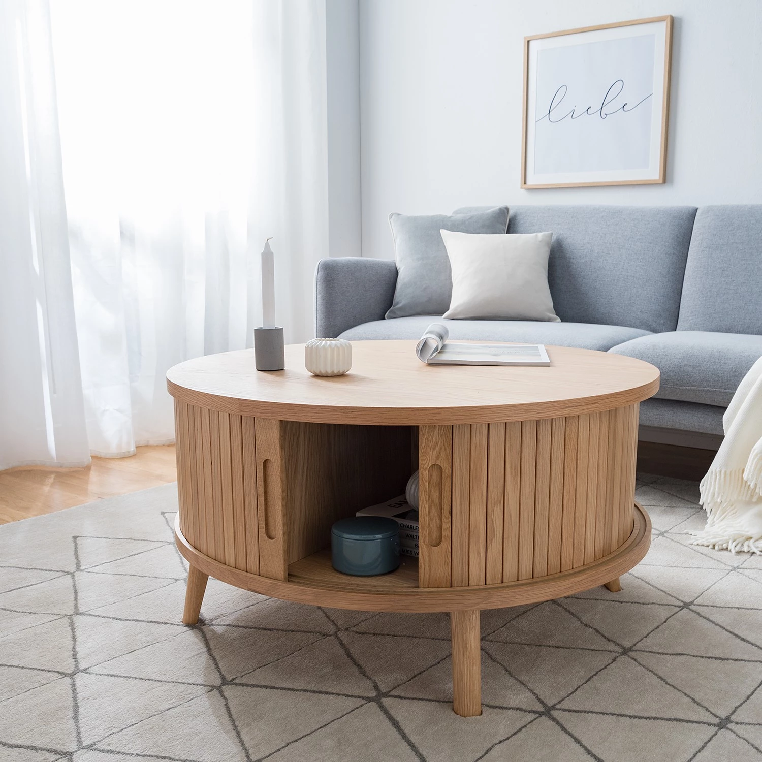 Mørteens Table basse Hanck - Partiellement en chêne massif 9 Mørteens Table basse Hanck - Partiellement en chêne massif – Image 7