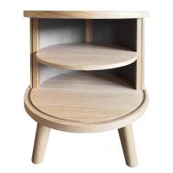 Mørteens Table d’appoint Hanck - Partiellement en chêne massif -Meubles de salon Soldes 1000218288 201113 13014000013 DETAILS P000000001000218288