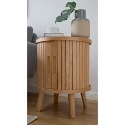 Mørteens Table d’appoint Hanck - Partiellement en chêne massif -Meubles de salon Soldes 1000218288 210316 13540800002 MOOD DETAILS P000000001000218288 mood