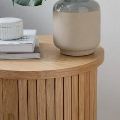 Mørteens Table d’appoint Hanck - Partiellement en chêne massif -Meubles de salon Soldes 1000218288 210316 13540800009 DETAILS P000000001000218288