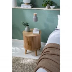 Mørteens Table d’appoint Hanck - Partiellement en chêne massif -Meubles de salon Soldes 1000218288 210413 12503100002 DETAILS P000000001000218288