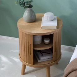 Mørteens Table d’appoint Hanck - Partiellement en chêne massif -Meubles de salon Soldes 1000218288 210413 12503500004 DETAILS P000000001000218288