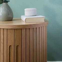 Mørteens Table d’appoint Hanck - Partiellement en chêne massif -Meubles de salon Soldes 1000218288 210413 12504300006 DETAILS P000000001000218288