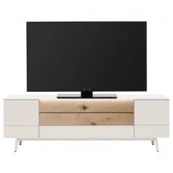 GWINNER Ensemble meubles TV Misano II (3 élém.) - Placage en bois véritable / Verre - Planches de chêne / Gris - Blanc / Chêne sauvage - Avec éclairage 18 GWINNER Ensemble meubles TV Misano II (3 élém.) - Placage en bois véritable / Verre - Planches de chêne / Gris - Blanc / Chêne sauvage - Avec éclairage -Meubles de salon Soldes 1000218323 200828 11272000086 DETAILS P000000001000218323