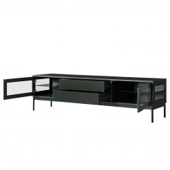 Studio Copenhagen Meuble TV Exhall - Verre - Gris-vert -Meubles de salon Soldes 1000218349 210420 14242800011 DETAILS P000000001000218349