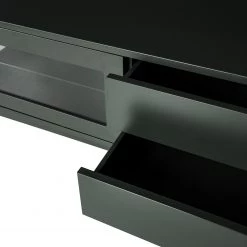 Studio Copenhagen Meuble TV Exhall - Verre - Gris-vert -Meubles de salon Soldes 1000218349 210420 14244100018 DETAILS P000000001000218349