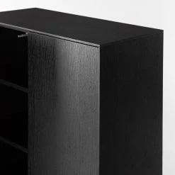 Studio Copenhagen Buffet haut Dowland - Placage en bois véritable - Chêne / Noir 33 Studio Copenhagen Buffet haut Dowland - Placage en bois véritable - Chêne / Noir -Meubles de salon Soldes 1000218356 210303 06480100008 DETAILS P000000001000218356