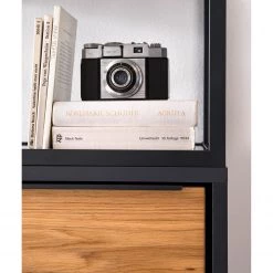 Red Living Armoire Barview I - Placage en chêne - Chêne / Anthracite 36 Red Living Armoire Barview I - Placage en chêne - Chêne / Anthracite -Meubles de salon Soldes 1000218361 210413 12581300019 DETAILS P000000001000218361