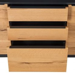 Red Living Buffet Barview I - Placage en chêne - Chêne / Anthracite 38 Red Living Buffet Barview I - Placage en chêne - Chêne / Anthracite -Meubles de salon Soldes 1000218372 210420 14110300006 DETAILS P000000001000218372