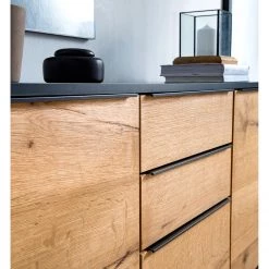 Red Living Buffet Barview I - Placage en chêne - Chêne / Anthracite 35 Red Living Buffet Barview I - Placage en chêne - Chêne / Anthracite -Meubles de salon Soldes 1000218372 210527 08075200005 MOOD DETAILS P000000001000218372 mood