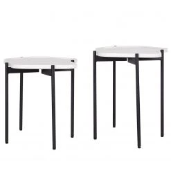 Red Living Bouts de canapé Morand (lot de 2) - Blanc 16 Red Living Bouts de canapé Morand (lot de 2) - Blanc -Meubles de salon Soldes 1000218396 210913 10205300008 DETAILS P000000001000218396