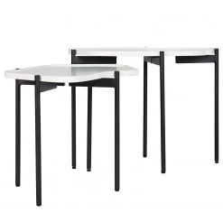 Red Living Bouts de canapé Morand (lot de 2) - Blanc 18 Red Living Bouts de canapé Morand (lot de 2) - Blanc -Meubles de salon Soldes 1000218396 210913 10205300010 DETAILS P000000001000218396