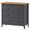 Maison Belfort Commode Rivery III - Pin massif - Anthracite 1 Maison Belfort Commode Rivery III - Pin massif - Anthracite -Meubles de salon Soldes 1000218438 210128 06170900036 IMAGE P000000001000218438