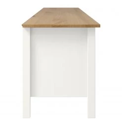 Maison Belfort Meuble TV Rivery II - Pin massif - Blanc -Meubles de salon Soldes 1000218447 210128 06190000082 DETAILS P000000001000218447