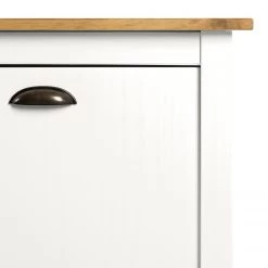 Maison Belfort Buffet Rivery II - Pin massif - Blanc -Meubles de salon Soldes 1000218448 220407 051 DETAILS P000000001000218448