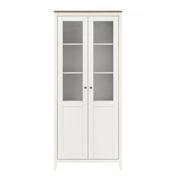 Maison Belfort Vitrine Rivery I - Pin massif - Blanc 9 Maison Belfort Vitrine Rivery I - Pin massif - Blanc -Meubles de salon Soldes 1000218449 210128 06192200091 DETAILS P000000001000218449