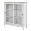 Maison Belfort Buffet Rivery IV - Pin massif - Blanc