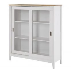 Maison Belfort Buffet Rivery IV - Pin massif - Blanc
