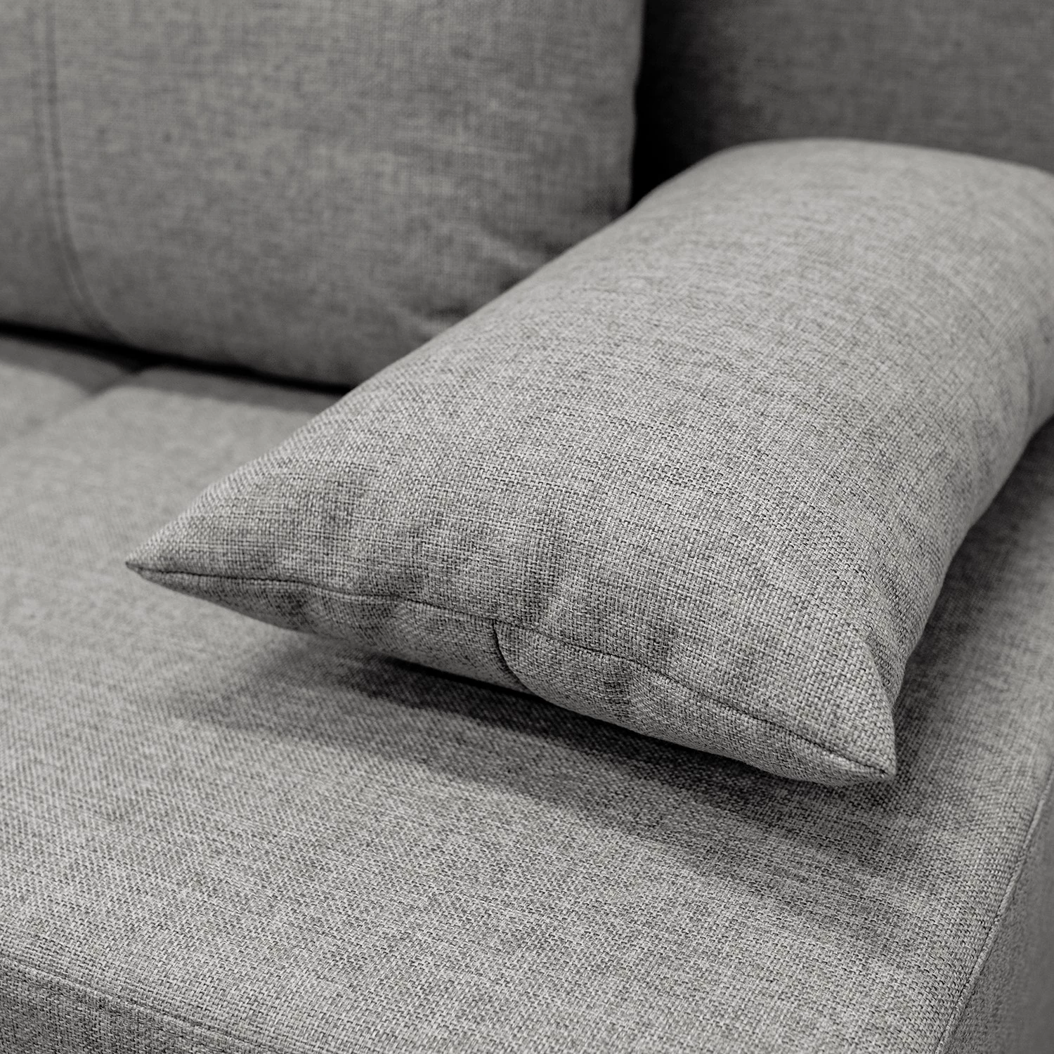 Fredriks Canapé convertible Pahala - Tissu - Gris lumineux 10 Fredriks Canapé convertible Pahala - Tissu - Gris lumineux – Image 8