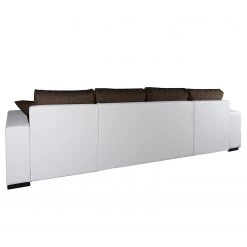 Fredriks Canapé panoramique Bardwell - Similicuir, tissu - Marron / Blanc 13 Fredriks Canapé panoramique Bardwell - Similicuir, tissu - Marron / Blanc -Meubles de salon Soldes 1000218701 210202 11591500209 DETAILS P000000001000218701