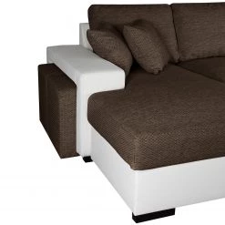 Fredriks Canapé panoramique Bardwell - Similicuir, tissu - Marron / Blanc 14 Fredriks Canapé panoramique Bardwell - Similicuir, tissu - Marron / Blanc -Meubles de salon Soldes 1000218701 210202 11591500210 DETAILS P000000001000218701