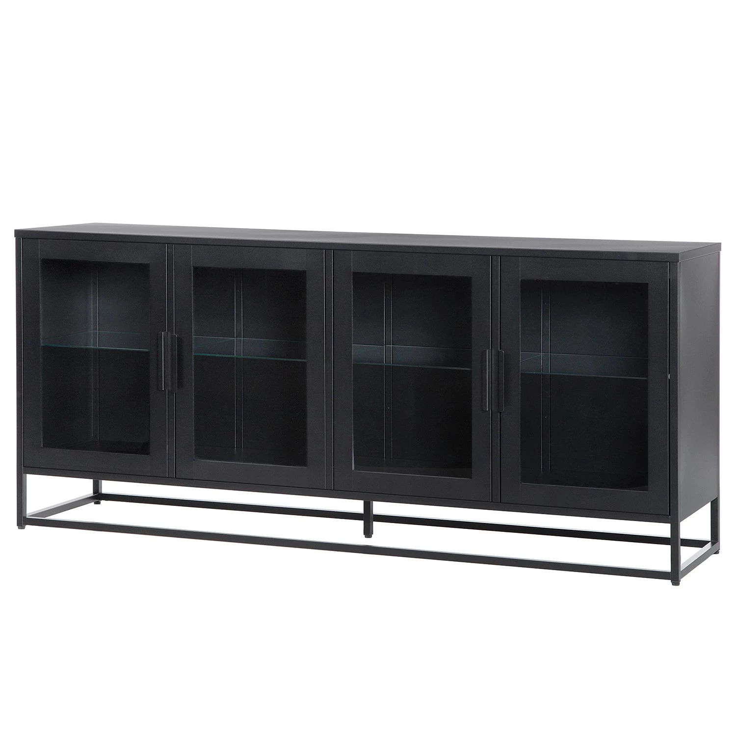 Ars manufacti Buffet Kayys - Verre / Métal - Noir 3 Ars manufacti Buffet Kayys - Verre / Métal - Noir