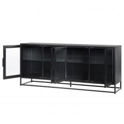 Ars manufacti Buffet Kayys - Verre / Métal - Noir 33 Ars manufacti Buffet Kayys - Verre / Métal - Noir -Meubles de salon Soldes 1000219025 210330 15112500026 DETAILS P000000001000219025