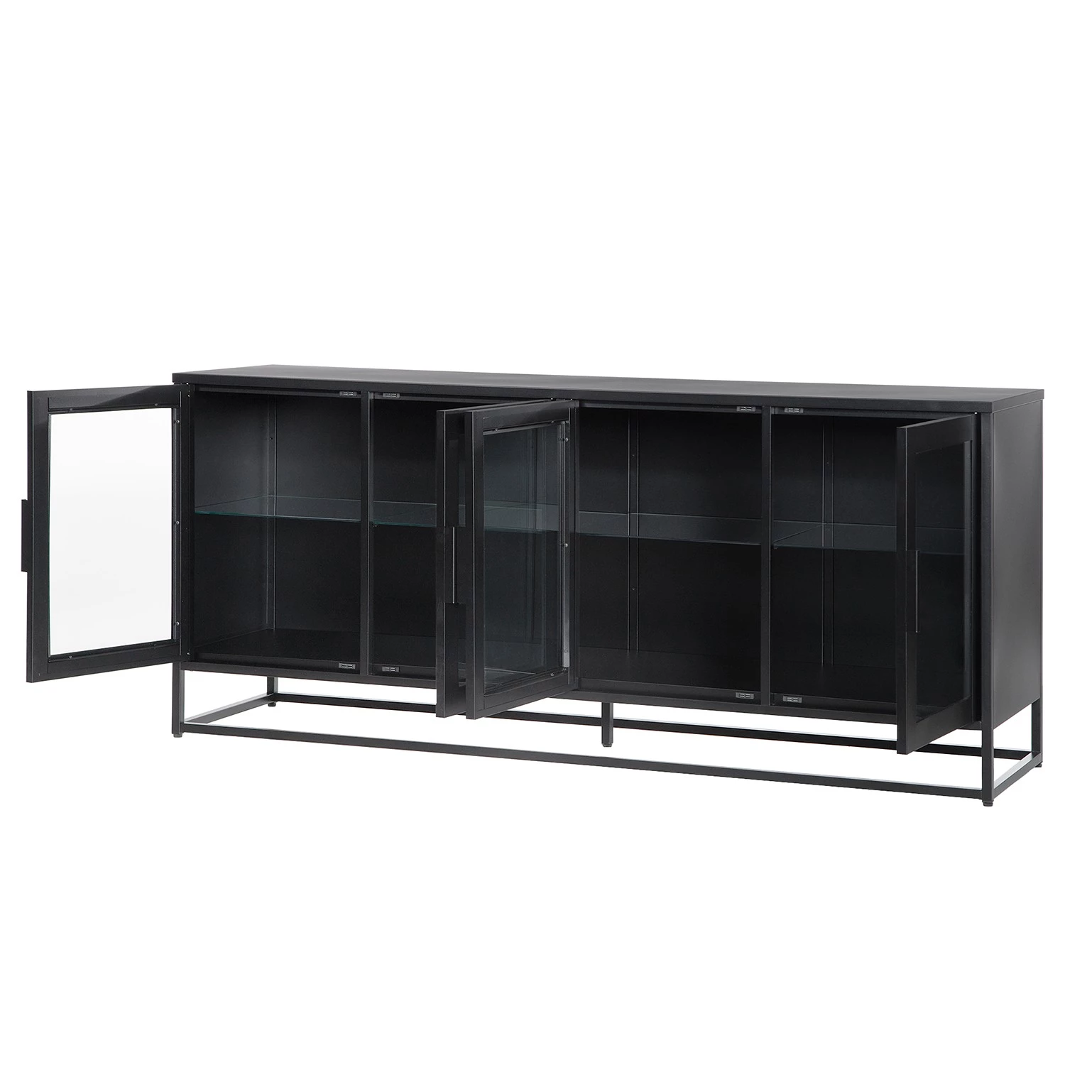 Ars manufacti Buffet Kayys - Verre / Métal - Noir 14 Ars manufacti Buffet Kayys - Verre / Métal - Noir – Image 12