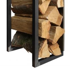 Red Living Rangement pour bois de chauffage Huntley - Métal - Noir vintage -Meubles de salon Soldes 1000219504 200724 06293600056 DETAILS P000000001000219504