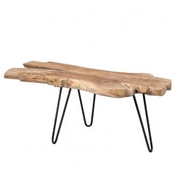 Red Living Table basse Crocker - Teck massif / Métal - Teck