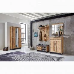 Ridgevalley Armoire Priay II - Imitation mélèze / Graphite -Meubles de salon Soldes 1000220684 200819 06365400106 MOOD DETAILS P000000001000220684 mood