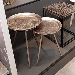 Red Living Bout de canapé Chatfield I - Métal -Bronze vieilli -Meubles de salon Soldes 1000221616 200812 13152100004 MOOD DETAILS P000000001000221616 mood