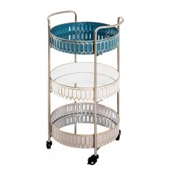 Loftscape Desserte Colkirk - Métal - Multicolore