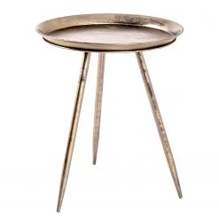 Red Living Bout de canapé Chatfield II - Métal -Bronze vieilli