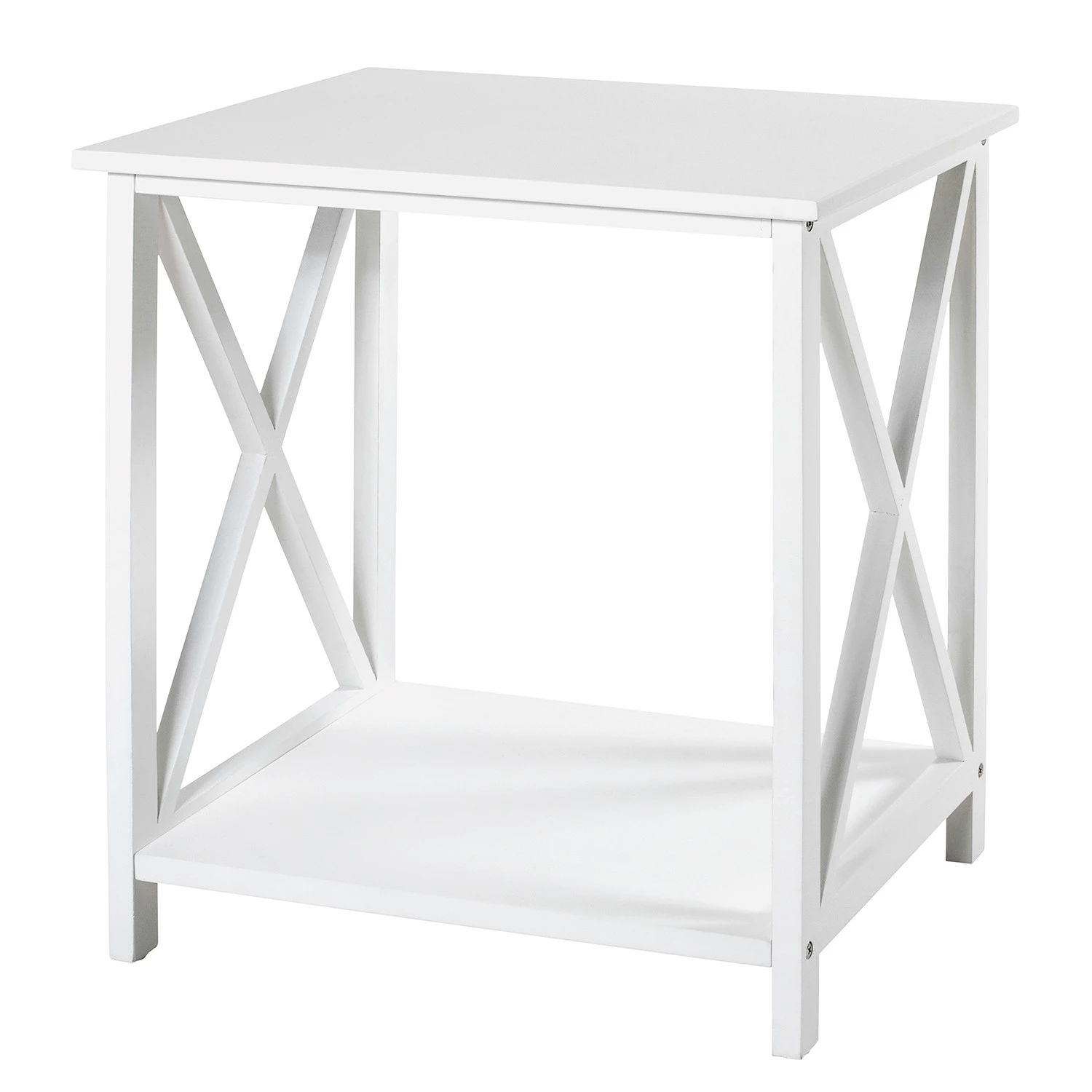 Ridgevalley Bout de canapé Vimont I - Blanc 3 Ridgevalley Bout de canapé Vimont I - Blanc