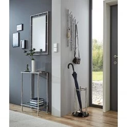 Loftscape Console Newellton - Verre / Métal - Chrome 8 Loftscape Console Newellton - Verre / Métal - Chrome -Meubles de salon Soldes 1000221673 200812 13174600080 MOOD DETAILS P000000001000221673 mood