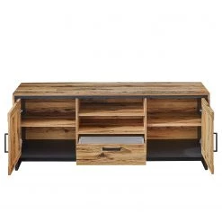 Ridgevalley Ensemble meubles TV Priay I (4 éléments) - Avec éclairage - Imitation mélèze / Graphite 26 Ridgevalley Ensemble meubles TV Priay I (4 éléments) - Avec éclairage - Imitation mélèze / Graphite -Meubles de salon Soldes 1000221767 200831 14271700013 DETAILS P000000001000221767