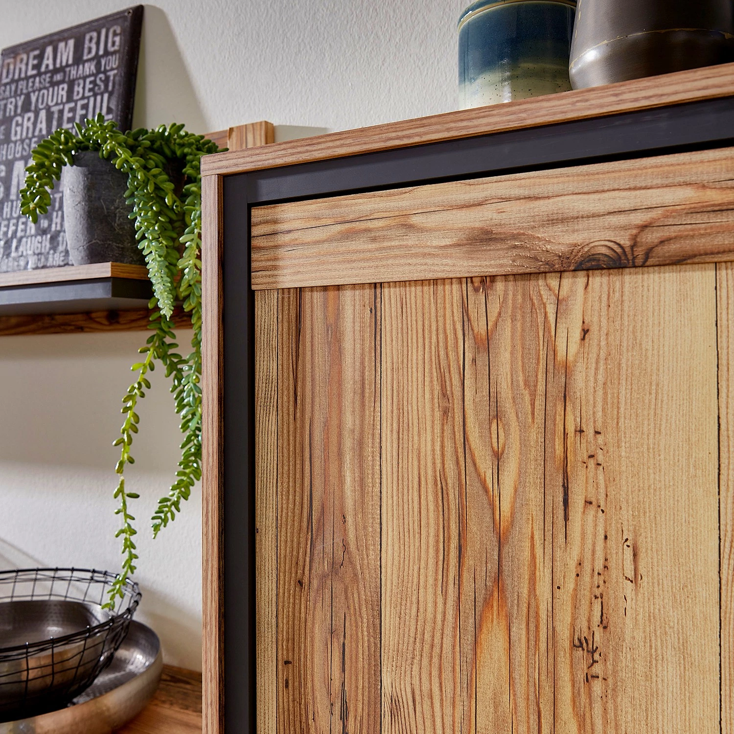 Ridgevalley Ensemble meubles TV Priay III (4 élém.) - Avec éclairage - Imitation mélèze / Graphite 16 Ridgevalley Ensemble meubles TV Priay III (4 élém.) - Avec éclairage - Imitation mélèze / Graphite – Image 14