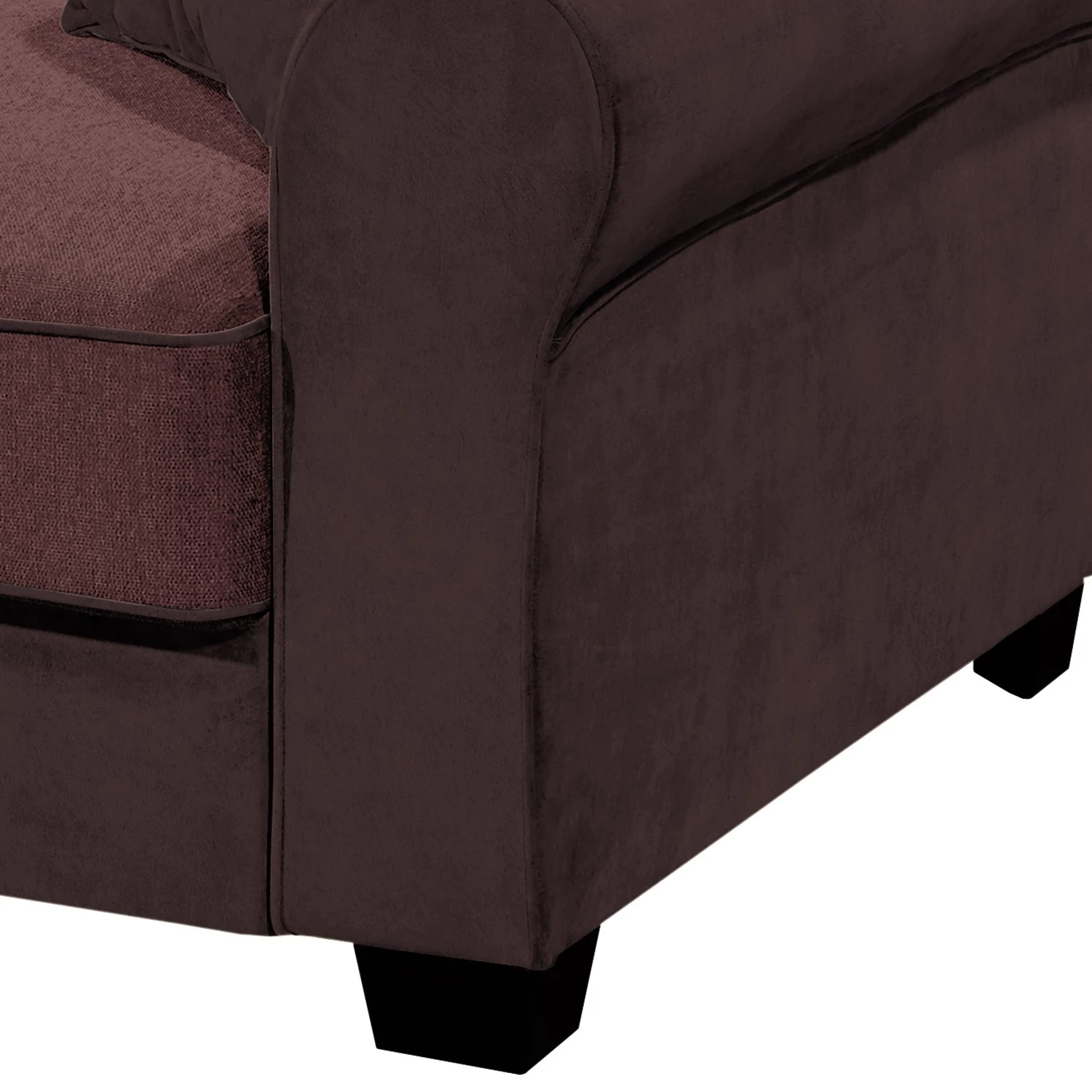 Fredriks Canapé Marcola (2 places) - Tissu, microfibre - Microfibre Salvo: Aubergine 9 Fredriks Canapé Marcola (2 places) - Tissu, microfibre - Microfibre Salvo: Aubergine – Image 7