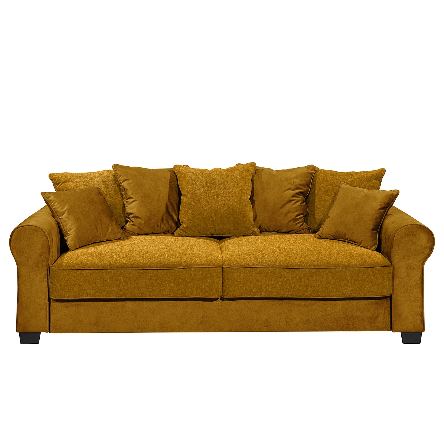 Fredriks Canapé convertible Marcola - Tissu, microfibre - Microfibre Salvo: Ocre 8 Fredriks Canapé convertible Marcola - Tissu, microfibre - Microfibre Salvo: Ocre – Image 6