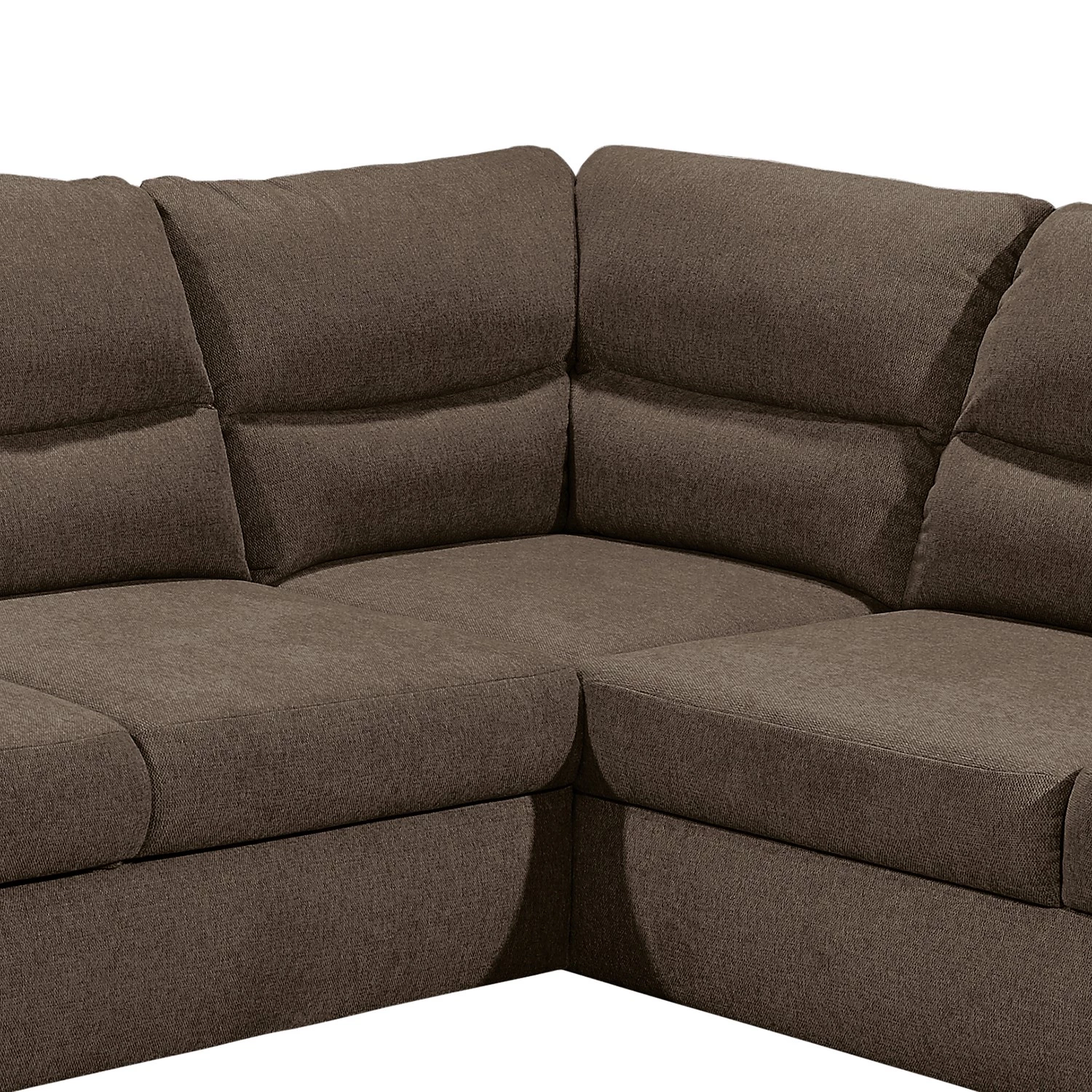 Fredriks Canapé d’angle Caldwell - Tissu - Tissu Roge: Espresso - Méridienne longue à droite (vue de face) 11 Fredriks Canapé d’angle Caldwell - Tissu - Tissu Roge: Espresso - Méridienne longue à droite (vue de face) – Image 9