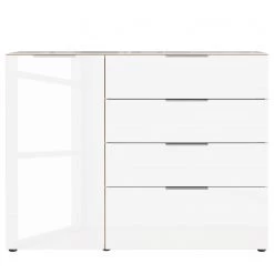 Germania Buffet Oakland I - Blanc / Imitation chêne de Navarre -Meubles de salon Soldes 1000223286 200826 06242700077 DETAILS P000000001000223286