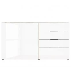 Germania Buffet Oakland II - Blanc / Imitation chêne de Navarre -Meubles de salon Soldes 1000223287 200826 06243400085 DETAILS P000000001000223287