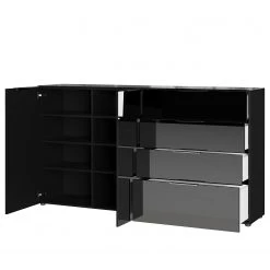 Germania Buffet Oakland II - Noir -Meubles de salon Soldes 1000223292 200826 06244200094 DETAILS P000000001000223292