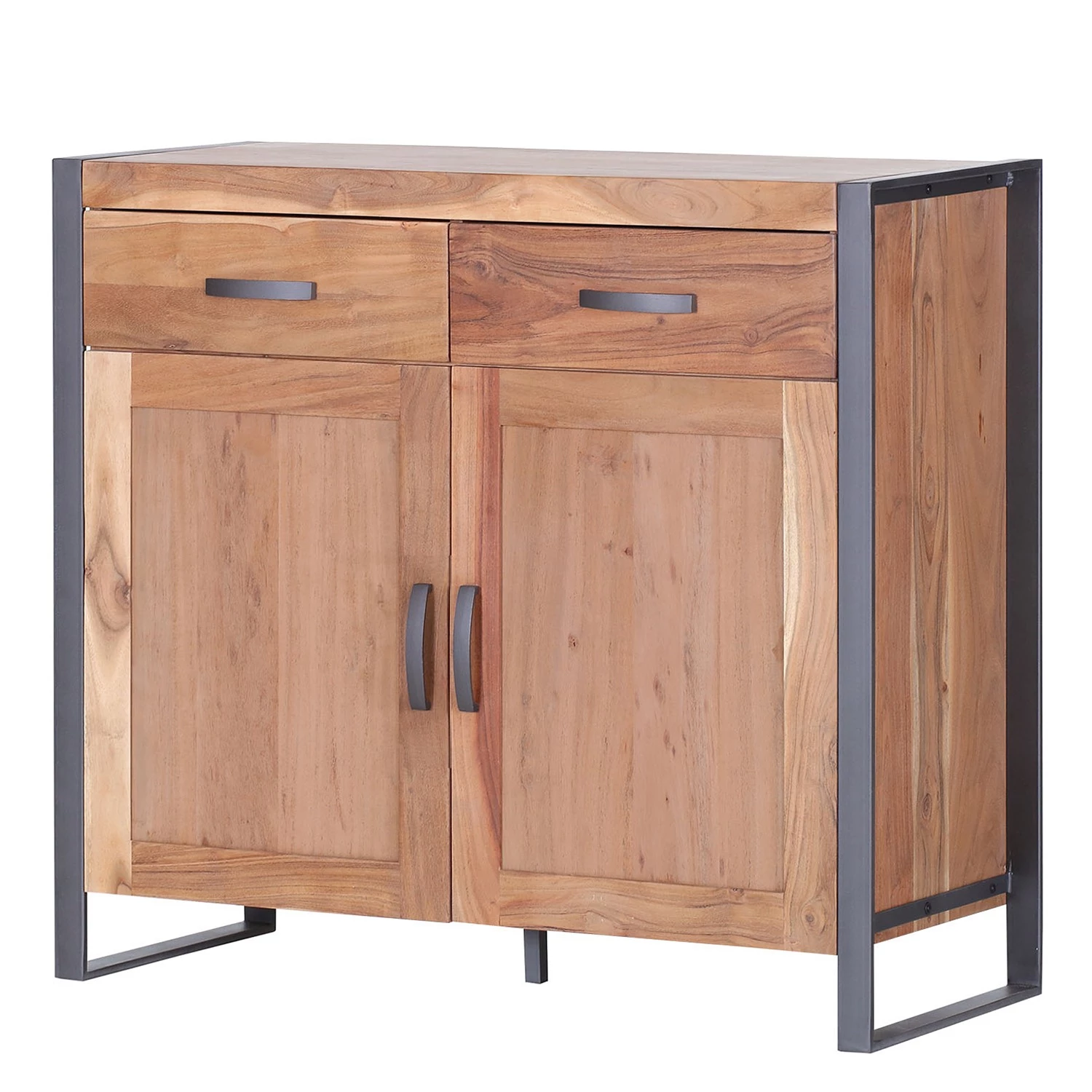 Ars manufacti Commode Levio - Rotin / Acacia massif - Acacia / Anthracite 4 Ars manufacti Commode Levio - Rotin / Acacia massif - Acacia / Anthracite – Image 2