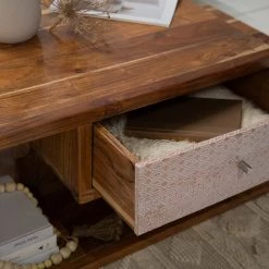 Ars manufacti Table basse Buuda - Acacia massif - Écru / Acacia -Meubles de salon Soldes 1000223548 220317 023 MOOD DETAILS P000000001000223548 mood